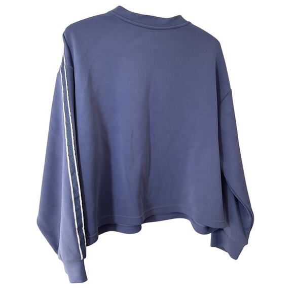 Te Verde Sweatshirt Pullover Women Size XL Periwinkle Blue - Picture 2 of 6